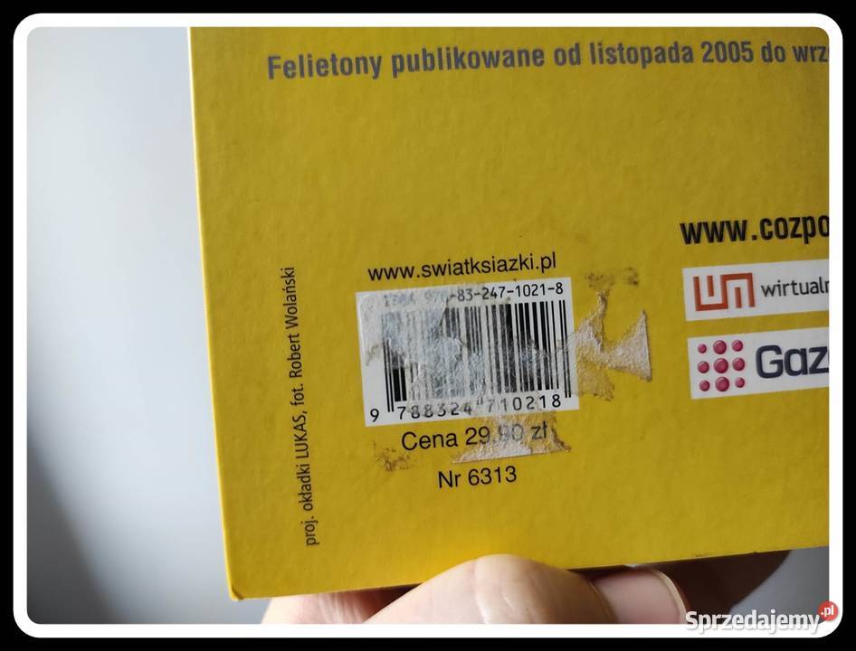 Tomasz Lis PISneyland Świat Książki Płock sprzedam