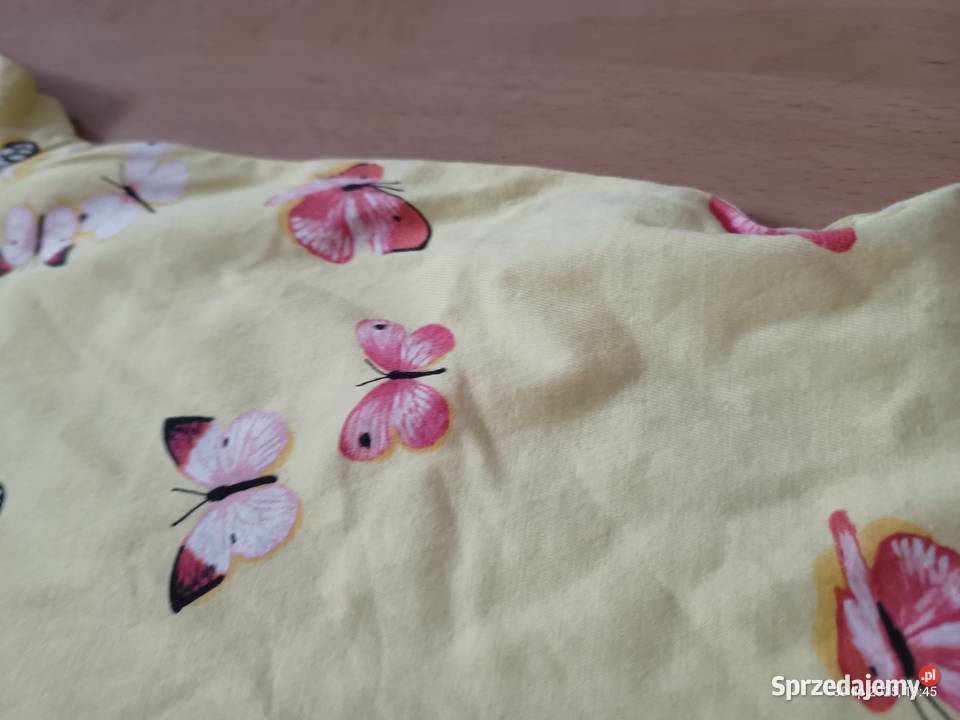 Sukienka letnia dziewczynki HM motylki Szczecin