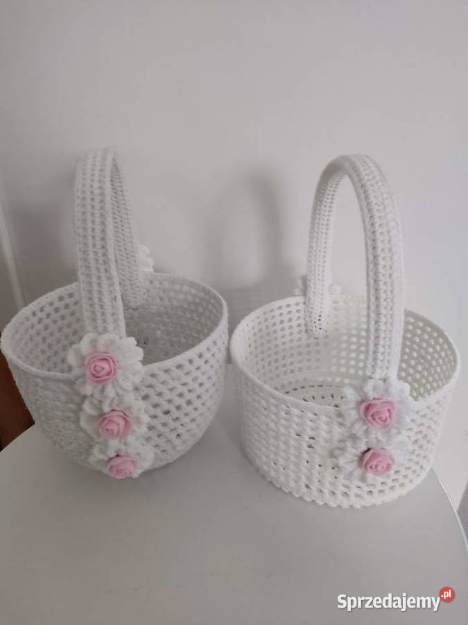 Koszyczek malej damy biały Ropczyce
