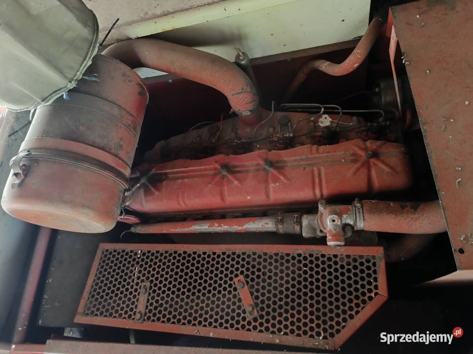 Kombajn zbożowy uszkodzony Potok Wielki