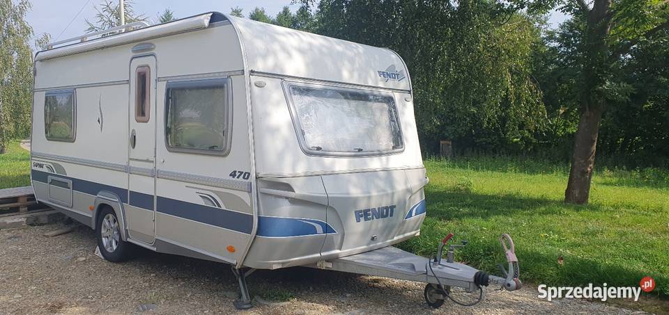 Przyczepa kempingowa 23 Fendt saphir 470 TKD Jasło sprzedam