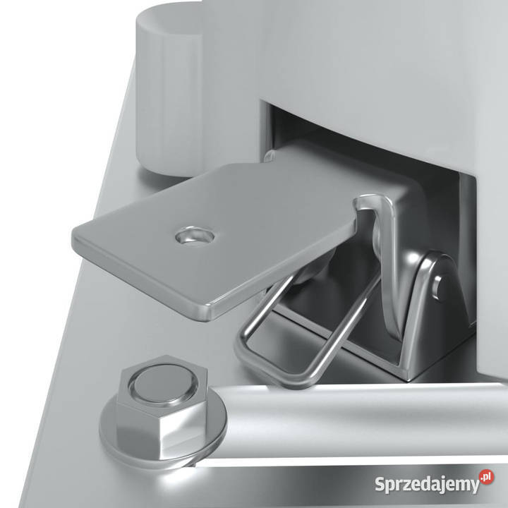 Zestaw słupków do markizy biały 450x245 żelazo Warszawa