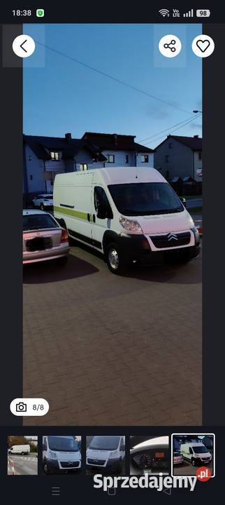 Citroen Jumper L4H3150 klimatyzacja furgon Włoszczowa sprzedam