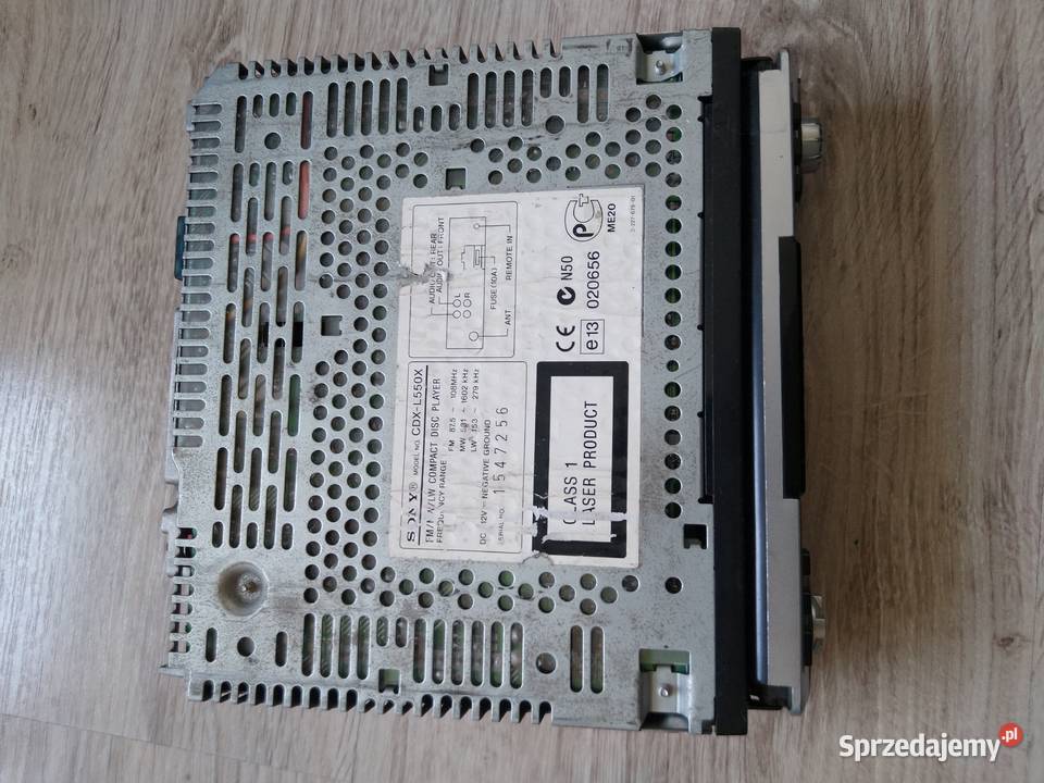 Radio samochodowe Sony CDXL550X kujawsko-pomorskie Bydgoszcz