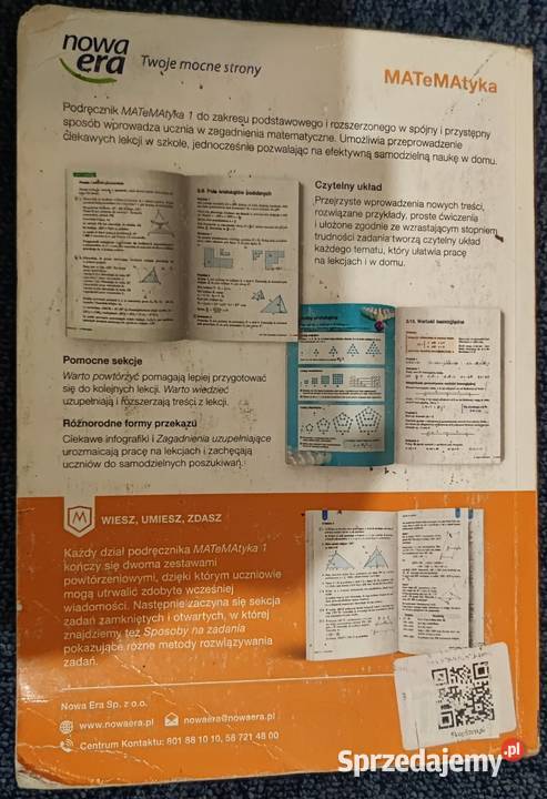 Matematyka 1 podręcznik zakres podstawowy i matematyka