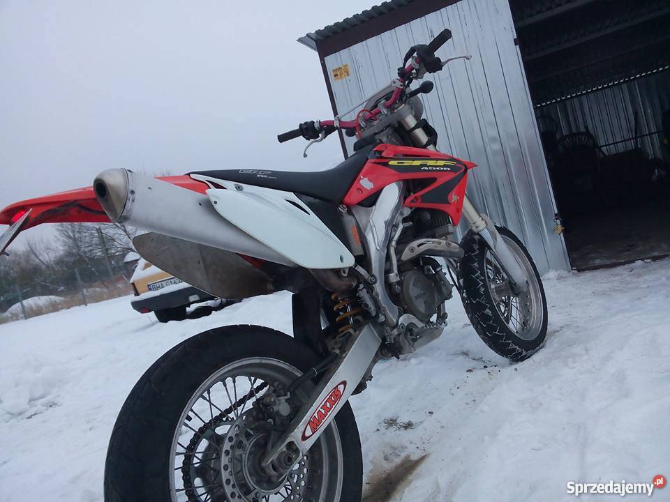 Honda CRF 450 HM 2008 homologacja A2 podlaskie Bielsk Podlaski sprzedam
