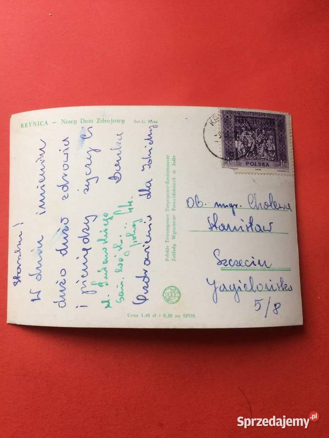 2668 Widokówka Krynica Szczecin sprzedam