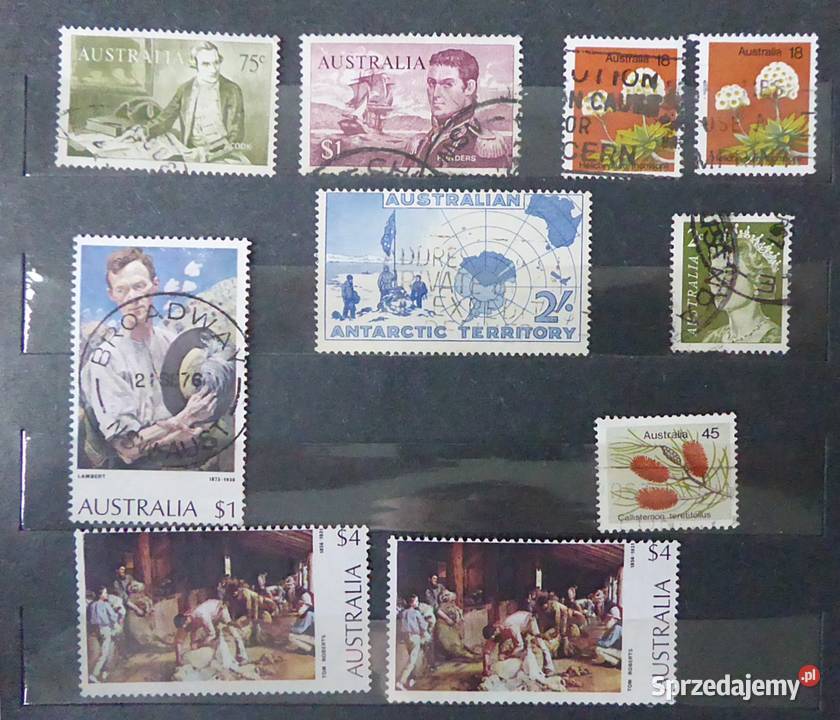 Znaczki Australia mazowieckie Warszawa sprzedam