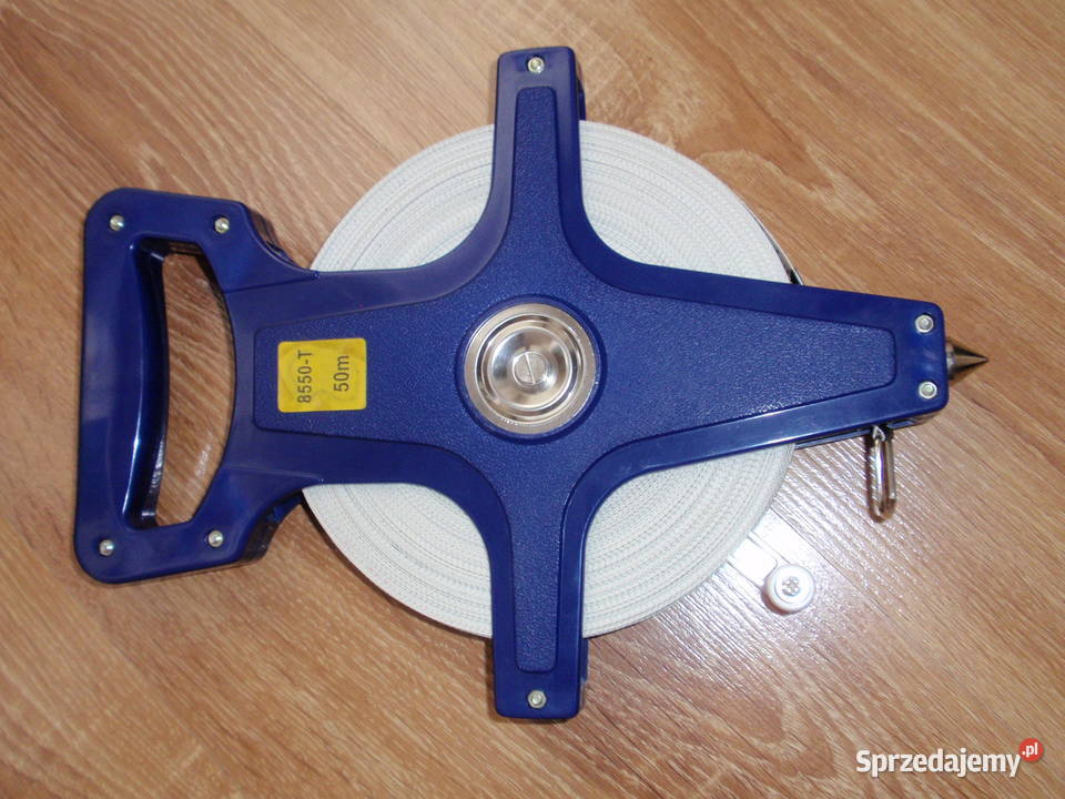 Miara zwijana geodezyjna 50m x125mm Łódź