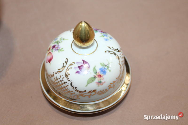 Porcelanowa amfora w kwiaty wys 21 475 zachodniopomorskie Szczecin sprzedam
