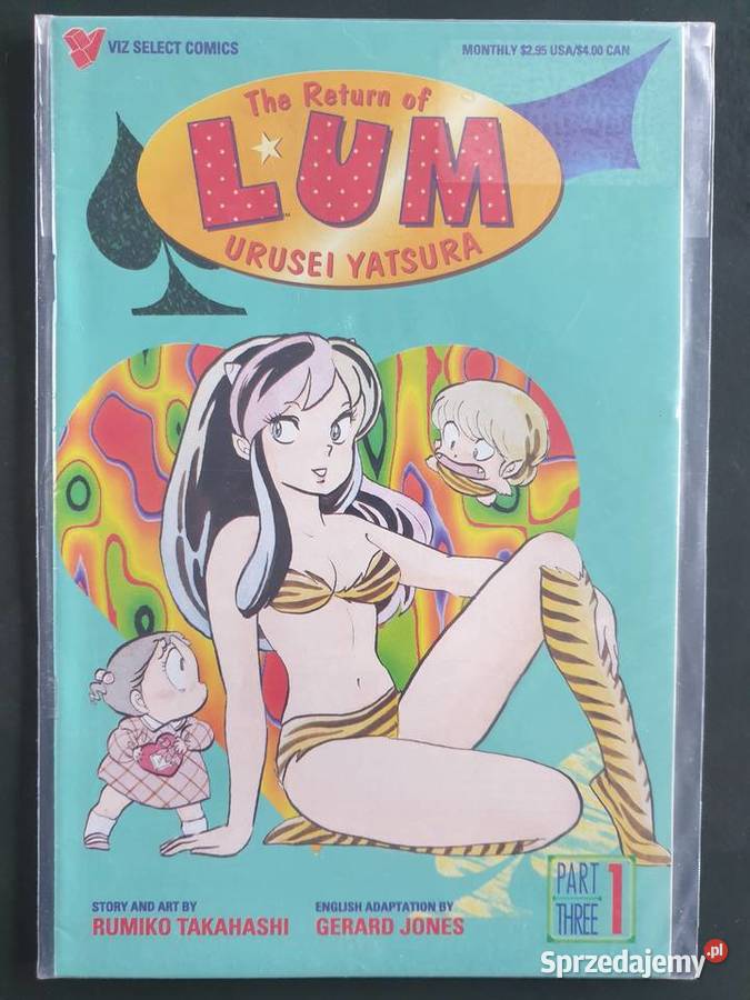 The Return Of LUM Urusei Yatsura 10 komiksów USA Amerykańskie