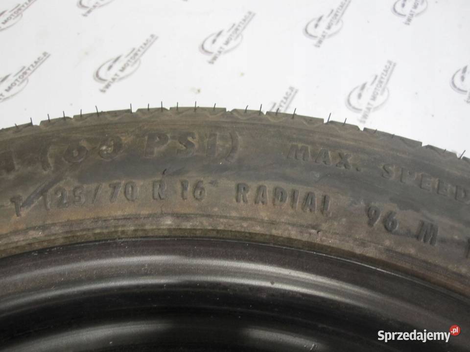 VW GOLF AUDI SEAT ALTEA koło dojazdowe 1257016 świętokrzyskie