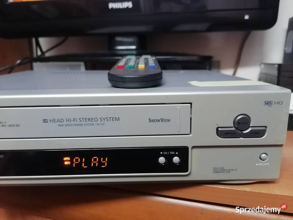 Magnetowid VHS Daewoo SV737 HIFI stereo pilot Częstochowa
