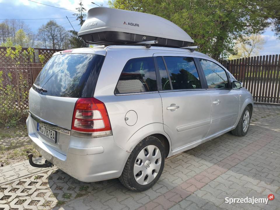 Opel Zafira 19 CDTI 2008 boks bagażowy 430l szary Garwolin