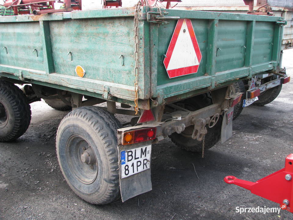 Przyczepa Autosan D46 B 4tony Dostępna w RadMasz Przyczepy rolnicze