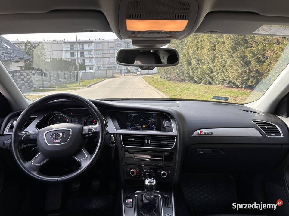 Audi A4 b8 20 tdi S line Skóra Stan Perfekcyjny czujnik parkowania Iława