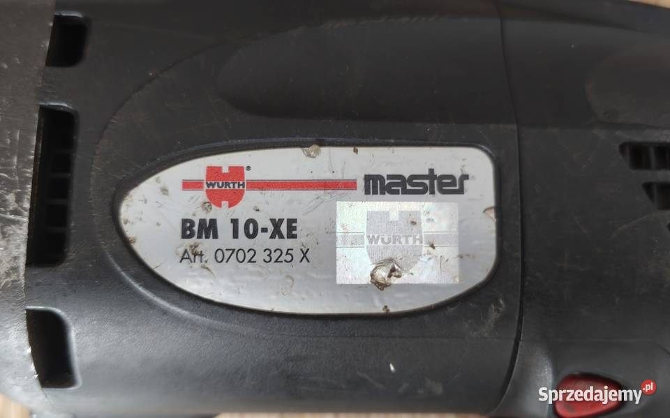 Wiertarka bezudarowa Wrth Master BM 10XE 650W pomorskie