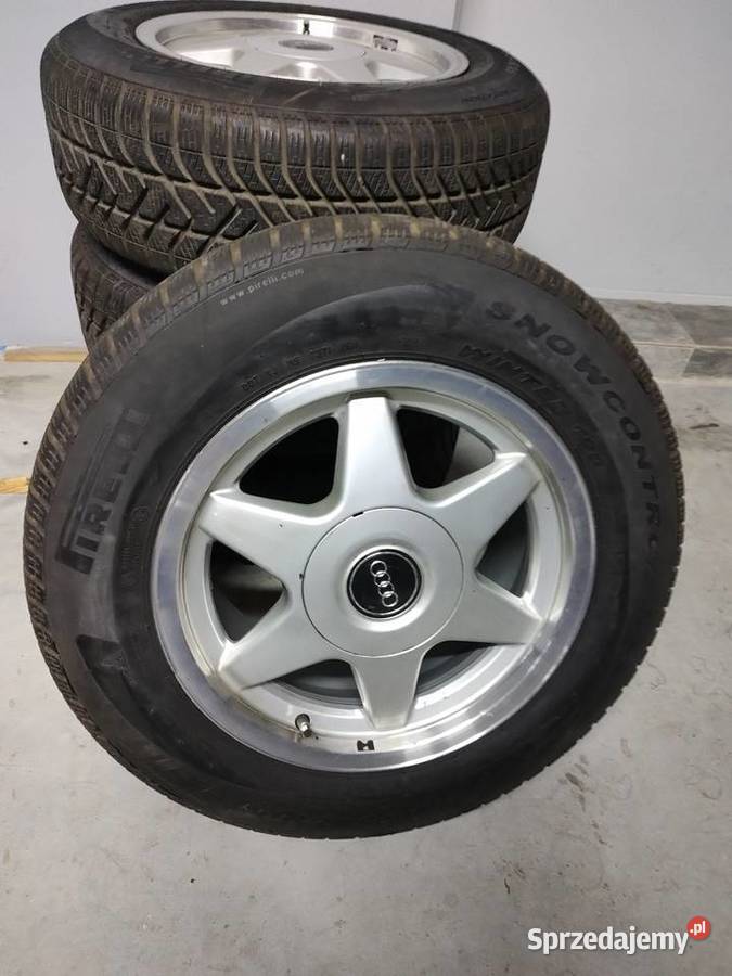 Alufelgi Audi S4 C4 A6 S6 100 75x15 ET40 Pirelli