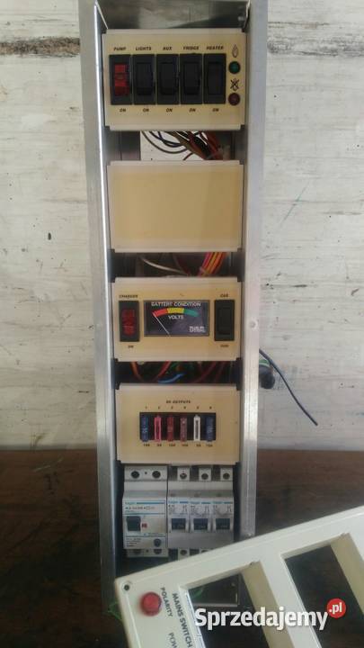 Panelrozdzielenia do przyczepy kempingowej Skokowa sprzedam