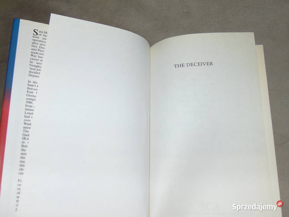 The Deceiver Frederick Forsyth Fałszerz lubelskie Lublin