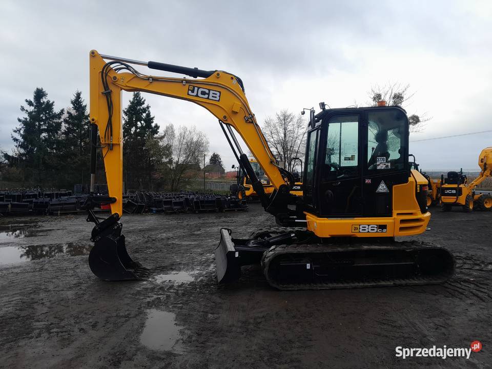 JCB 86C2 2020R KOPARKA 8TON KUBOTA VOLVO CAT Krotoszyn