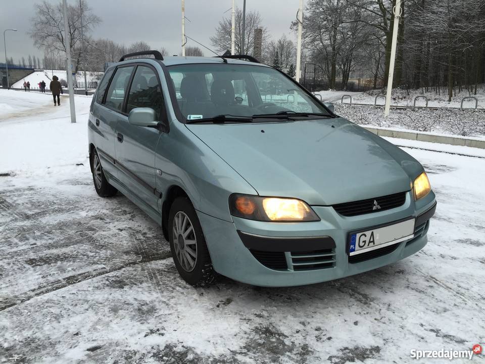 Mitsubishi Space Star LIFT 16 16V Klima Czujniki Rok produkcji 2003 Space Star pomorskie Gdynia