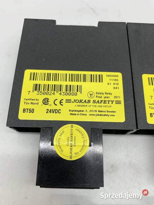 Jokab Safety BT50 Safety Relay mazowieckie Warszawa