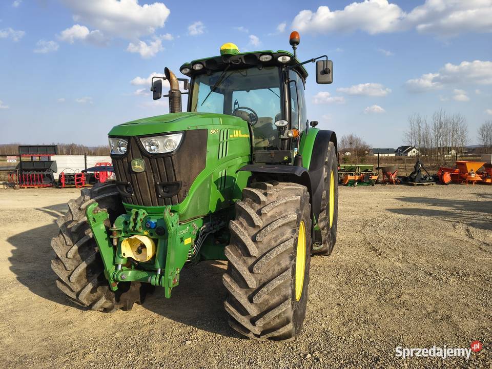 Ciągnik rolniczy John Deere 6190R pneumatyka Kielce sprzedam