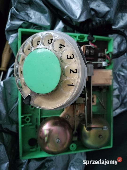 Start aparat telefoniczny zielony z czasów PRL Pozostałe Choszczno