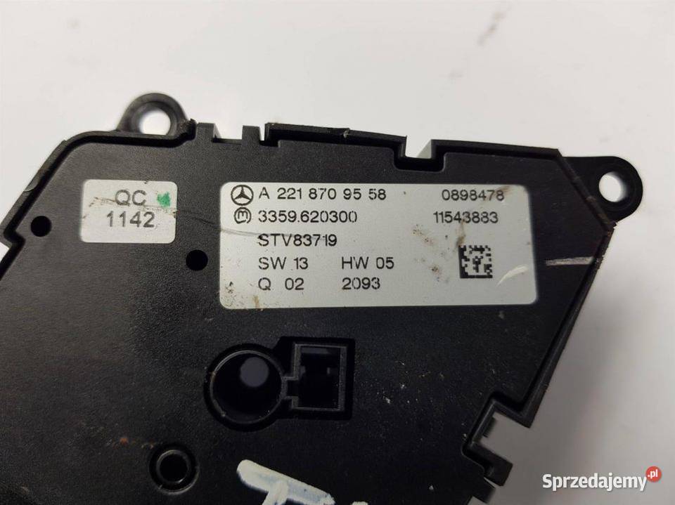 PRZYCISK S350 W221 A2218709558 Lipno sprzedam