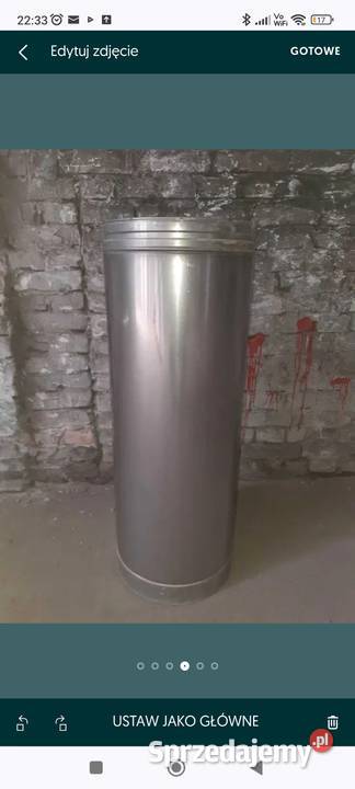 Kominy spalinowe że stali kwasoodpornej Kołbaskowo sprzedam