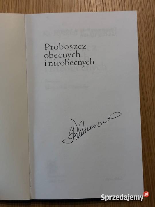 Książka Proboszcz obecnych i nieobecnych Ks Pozostałe Puławy