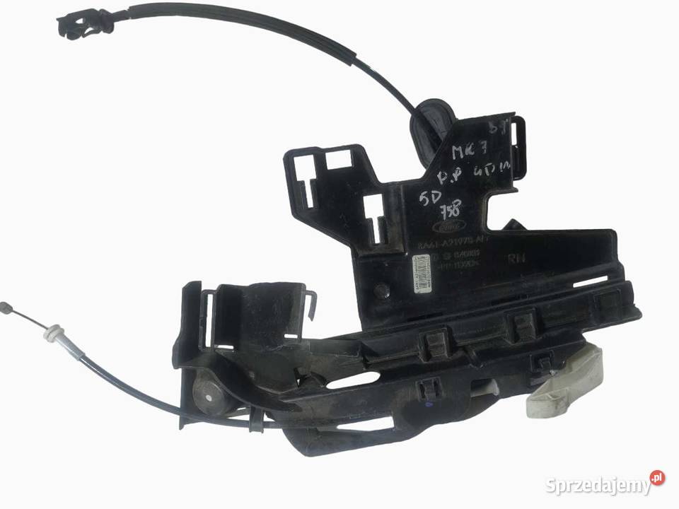 ZAMEK DRZWI PRAWY PRZÓD 4 PIN FORD FIESTA MK7 osobowe Zamki, wkładki i kluczyki