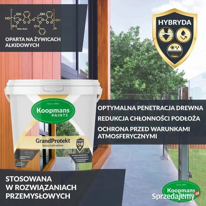 Lazura hybrydowa 10l Gorzów Wielkopolski