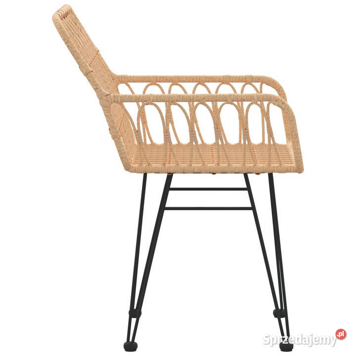 Krzesła ogrodowe 2 56x64x80 rattan PE WM319426 mazowieckie