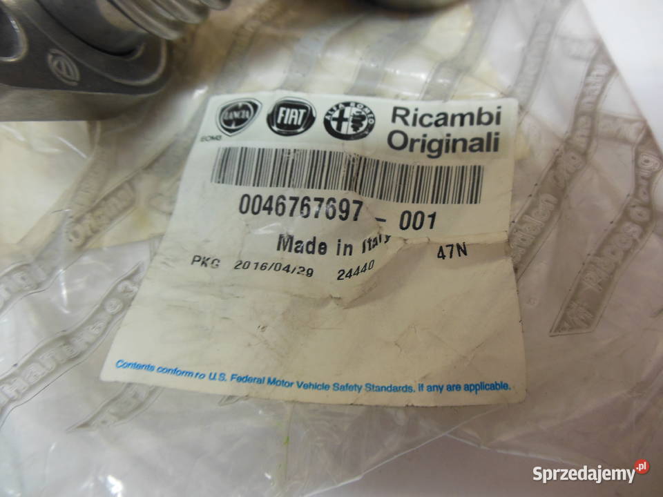 Fiat Grande Punto Przewód Rura chłodnicy spalin Kozy
