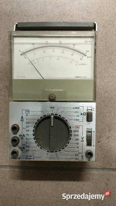 Miernik uniwersalny multimetr UM112 Mera Szczecin