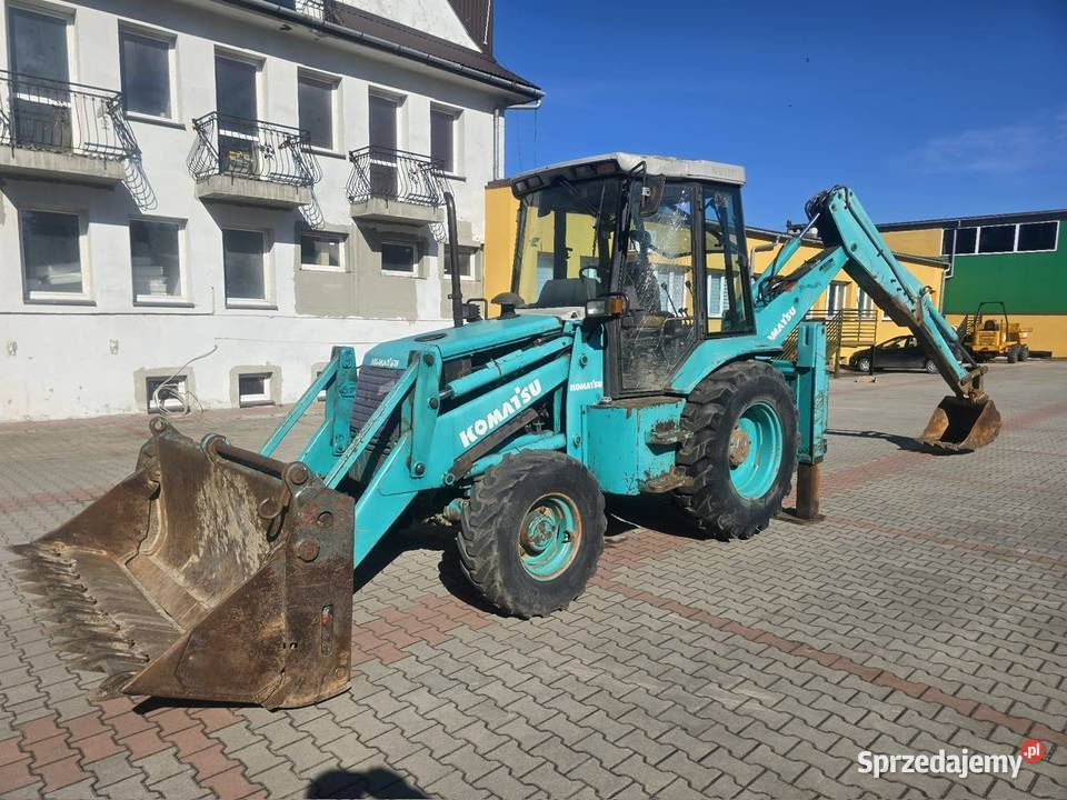 Koparko ładowarka Komatsu 95 małopolskie Jordanów