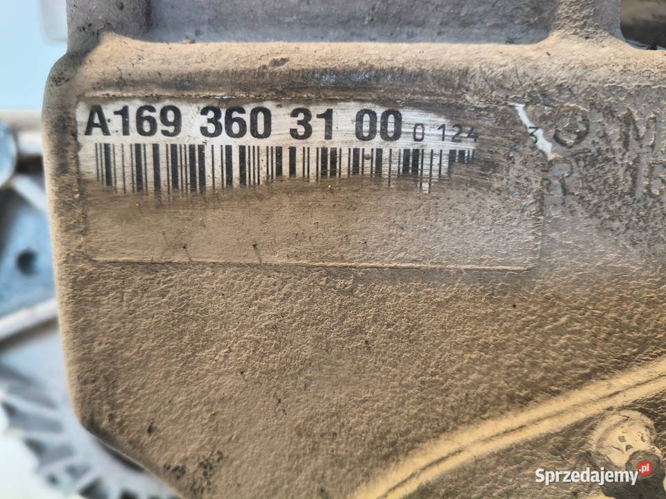 SKRZYNIA BIEGÓW Mercedes W169 15 8V manualna lubelskie Chełm