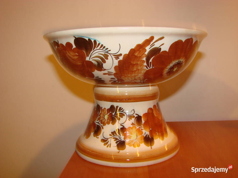 Włocławek fajansowa patera pomorskie Pruszcz Gdański