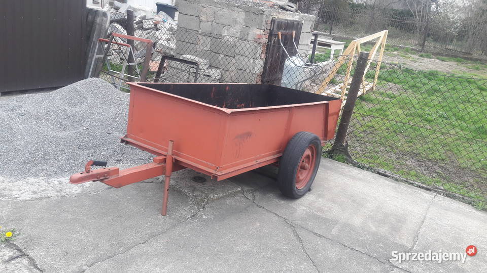 Sprzedam przyczepkę samochodową ciągnikową Rolnictwo małopolskie Bochnia