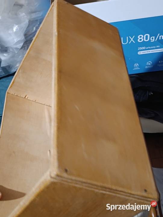 drewniana szuflada pojemnik do przechowywania