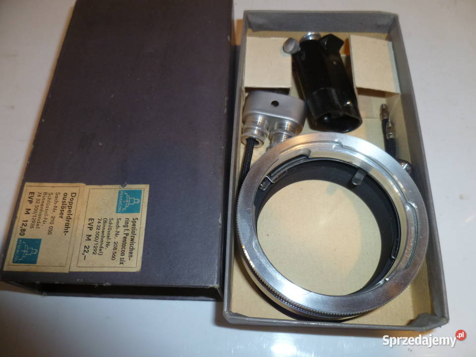 Zestaw pierścieni makro Pentacon Six Kraków sprzedam