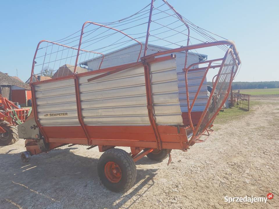 Przyczepa samozbierająca SIP SEMPETER 1 Korfantów