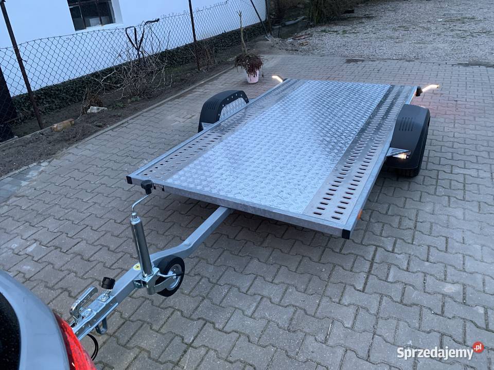 PRZYCZEPA LAWETA PLATFORMA NISKA TOWAROWA QUAD Pyrzyce sprzedam