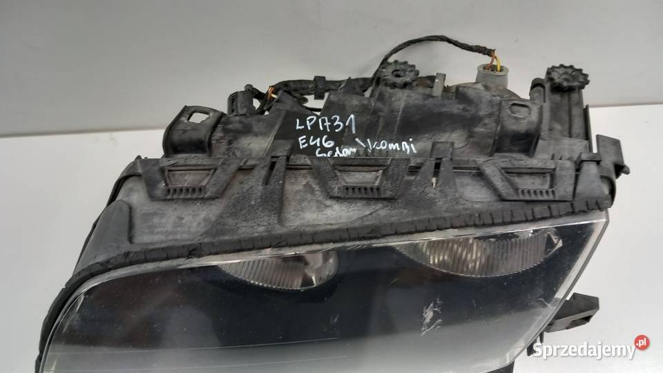 BMW E46 SEDAN LAMPA PRZÓD LEWA wielkopolskie Zbierkowo