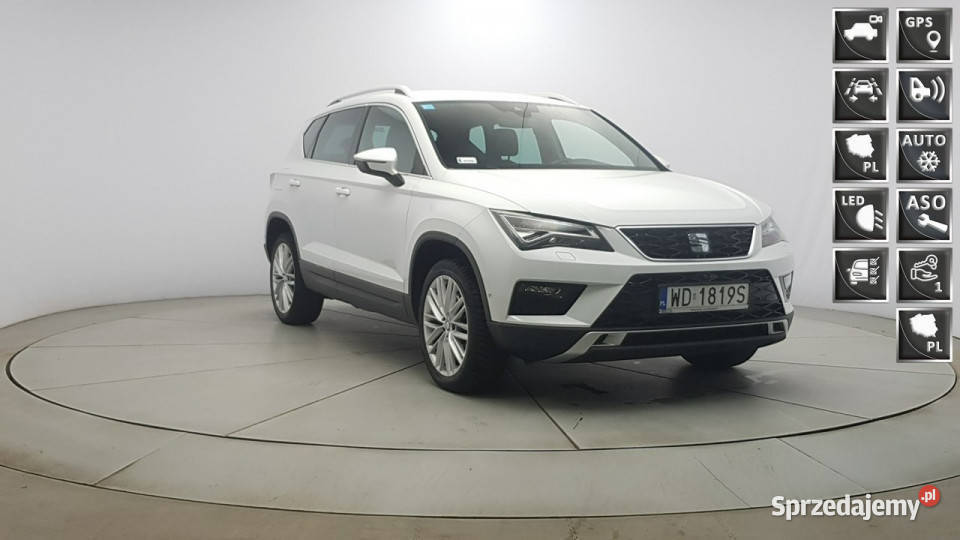 Seat Ateca 14 Eco TSI Xcellence SS Salon Polska nawigacja Motoryzacja mazowieckie Warszawa
