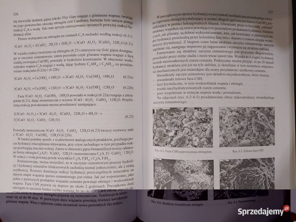 Chemia inżyniera budownictwa Fiertak Dębska Kraków
