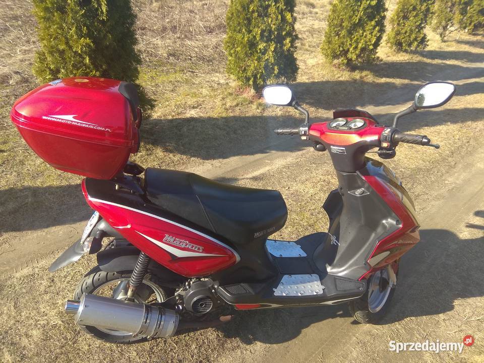 Skuter Moto Magnus Ibizzo bagażnik Węgliska