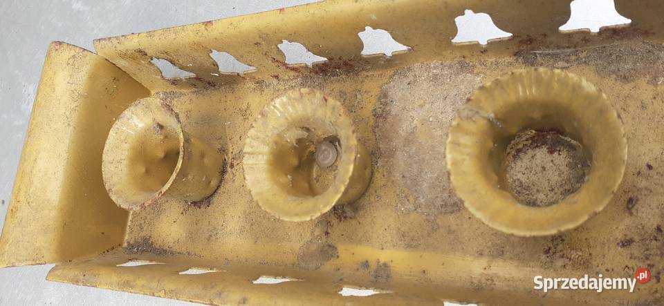 Świecznik świątecznymetalowy4 świecedzwonydo kujawsko-pomorskie Tuszkowo